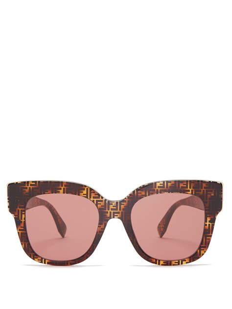 fendi brown glasses